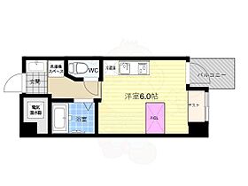 京都府京都市中京区大宮通六角下る六角大宮町（賃貸マンション1K・4階・18.31㎡） その2