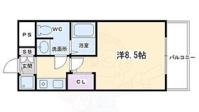 京都府京都市下京区富小路通五条下る本塩竈町（賃貸マンション1K・4階・26.28㎡） その2