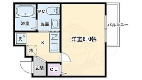 Kanon西院 401 ｜ 京都府京都市右京区西院太田町（賃貸マンション1K・4階・23.68㎡） その2