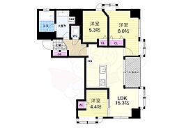 プリオーレ京都三条高倉 2階