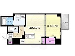 DCガーデン京都西 2階/-