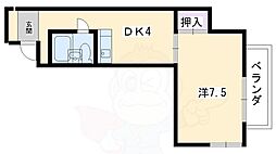 京都市営烏丸線 丸太町駅 徒歩13分 4階/-