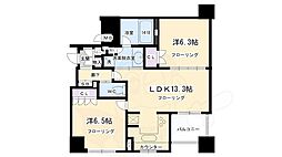 リーガル京都二条城東 2階/203