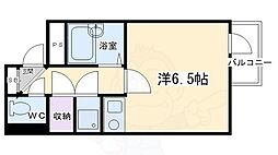 スパッションM&J 1Kの間取図画像