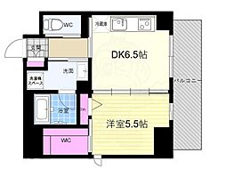 Sha Maison 御幸町御池 1DKの間取図画像