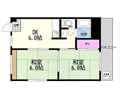 シャトー新町 4階/-