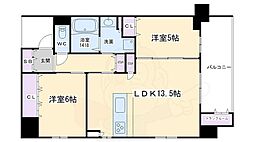 ソルレヴェンテ四条大宮 6階