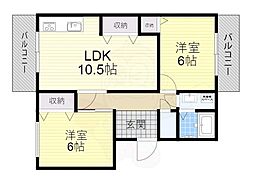 メゾン太秦 2階