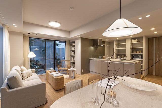 リビング/ダイニング ドムス小石川 1階/-