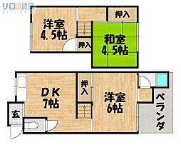 🉐敷金礼金0円！🉐大阪市営今里筋線 井高野駅 徒歩3分