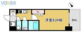 大阪府大阪市東淀川区柴島1丁目（賃貸マンション1K・4階・24.07㎡） その2