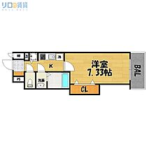 大阪府大阪市東淀川区柴島1丁目（賃貸マンション1K・6階・23.98㎡） その2