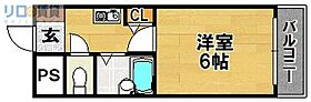 大阪府大阪市東淀川区小松2丁目（賃貸マンション1K・3階・17.40㎡） その2