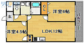 大阪府大阪市東淀川区豊里3丁目（賃貸マンション2LDK・8階・52.00㎡） その2