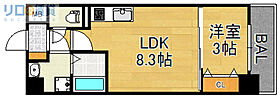 大阪府大阪市東淀川区小松4丁目（賃貸マンション1LDK・9階・28.80㎡） その2