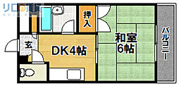 間取図画像 1DK