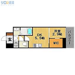 間取図画像 1DK