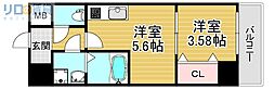 Serie東淀川 1DKの間取図画像