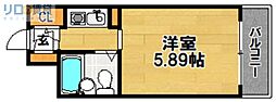 ハイツシグマ 1Kの間取図画像