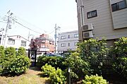 写真は1階からの景色です