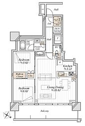間取図画像 2SLDK
