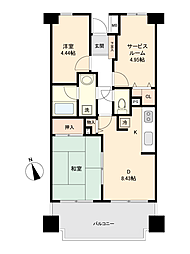 間取図画像 2SDK