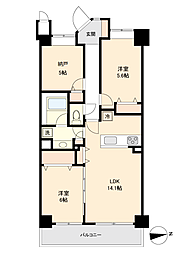 間取図画像 2SLDK