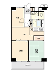 間取図画像 3DK