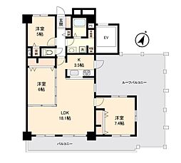 間取図画像 3LDK