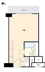 間取図画像 ワンルーム