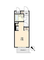 間取図画像 ワンルーム