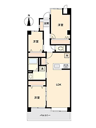 間取図画像 3LDK