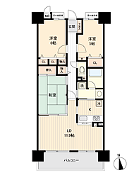 間取図画像 3LDK