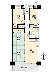 間取図画像 4LDK