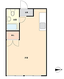 間取図画像 ワンルーム