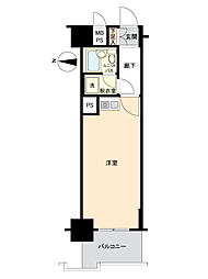 ライオンズマンション東松山第2 ワンルームの間取図画像