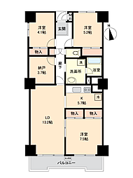 ルネ吉祥寺 3SLDKの間取図画像