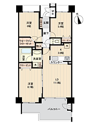 エンゼルブレッサ鎌倉大船 3LDKの間取図画像