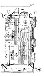 ダイアパレス柴又 3DKの間取図画像