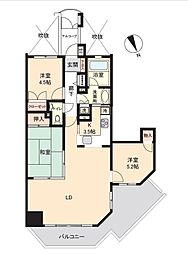 ライオンズマリンビュー富浦公園 3LDKの間取図画像