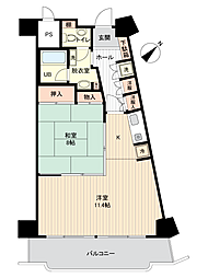 高橋アパート 1LDKの間取図画像