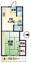 エトワールはらしま 205 ｜ 東京都東久留米市前沢5丁目7-23（賃貸アパート1DK・2階・21.00㎡） その2