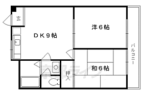 ピエススイス 202 ｜ 京都府京都市左京区上高野薩田町（賃貸マンション2LDK・2階・41.76㎡） その2