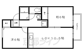 京都府京都市北区上賀茂東上之段町（賃貸アパート2LDK・1階・51.68㎡） その2