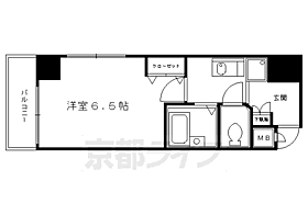 京都府京都市中京区室町通押小路上る御池之町（賃貸マンション1K・3階・20.72㎡） その2