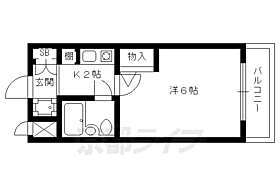 京都府京都市上京区西堀川通下長者町上る奈良物町（賃貸マンション1R・5階・19.50㎡） その2