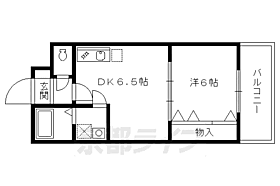 京都府京都市上京区中筋通大宮西入薬師町（賃貸マンション1DK・10階・30.56㎡） その2