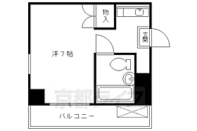 京都府京都市東山区大和大路通四条下る2丁目亀井町（賃貸マンション1R・2階・17.58㎡） その2