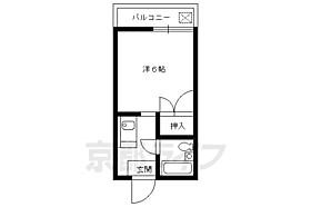 ハイツ芙蓉 301 ｜ 京都府京都市左京区松ケ崎正田町（賃貸マンション1K・3階・18.69㎡） その2