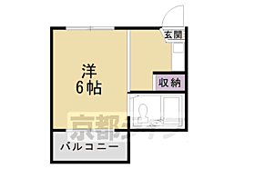 ジュネス美也古パートII 102 ｜ 京都府京都市東山区大和大路通七条下る4丁目上池田町（賃貸マンション1K・1階・16.25㎡） その2